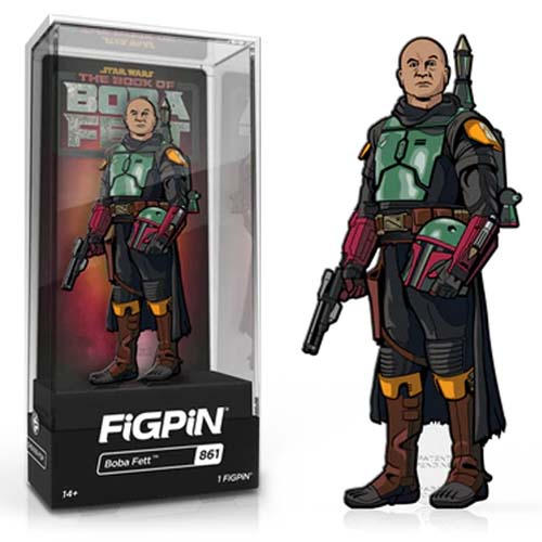 FiGPiN Star Wars Enamel Pin Book Of Boba Fett Limited