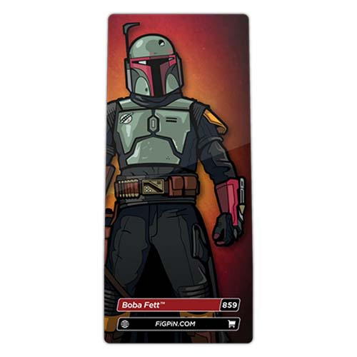 FiGPiN Star Wars Enamel Pin Book Of Boba Fett Limited