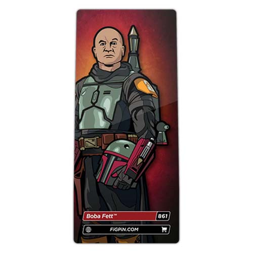FiGPiN Star Wars Enamel Pin Book Of Boba Fett Limited