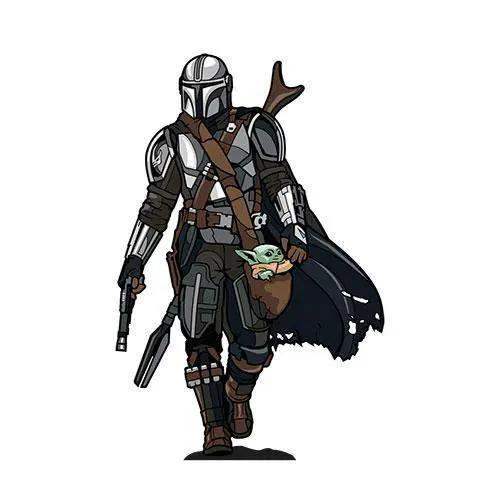 FiGPiN Enamel Pin The Mandalorian Star Wars Collectible - ToylandEU