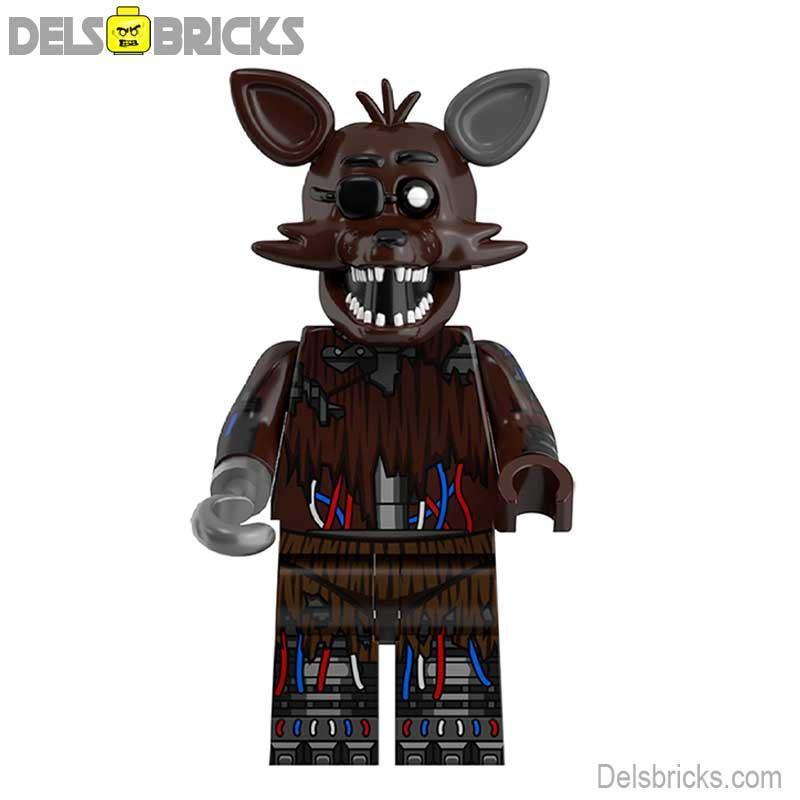 Five Nights At Freddys Phantom Foxy Lego Minifigures custom toys - ToylandEU