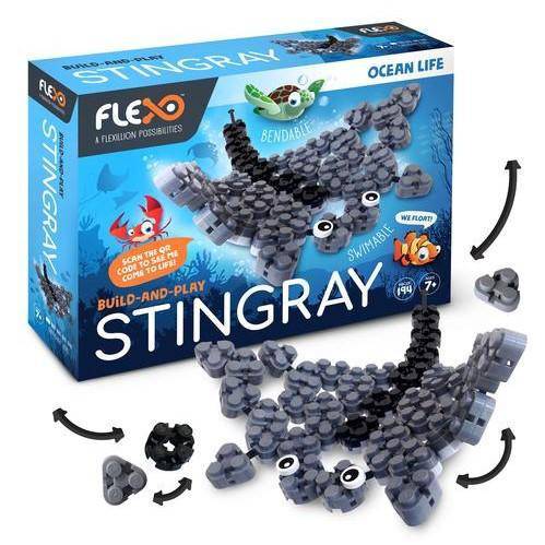 FLEXO Ocean Life Stingray Educational Construction Set