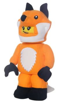 LEGO® Fox Costume Girl Plush | Soft Stuffed Toy | Ages 6+