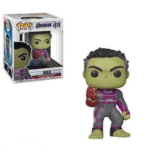 Funko Pop Hulk Endgame 6 Inch Vinyl Figure Collectible