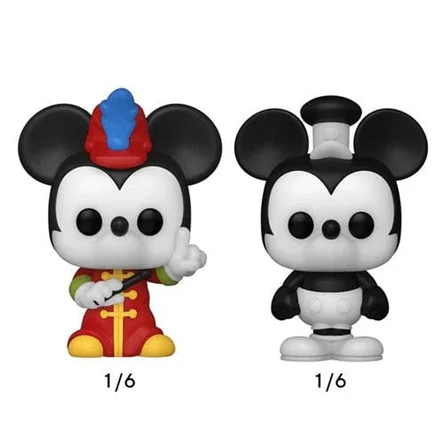 Disney Bitty Pop Mini Figures 4-Pack With Mystery Chase Figure - ToylandEU