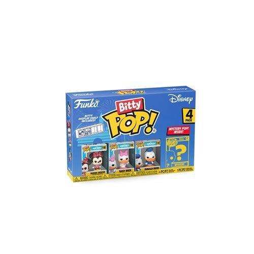 Disney Bitty Pop Mini Figures 4-Pack With Mystery Chase Figure - ToylandEU