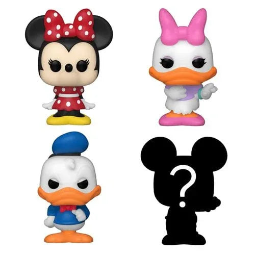 Disney Bitty Pop Mini Figures 4-Pack With Mystery Chase Figure - ToylandEU
