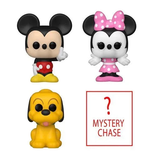 Disney Bitty Pop Mini Figures 4-Pack With Mystery Chase Figure - ToylandEU