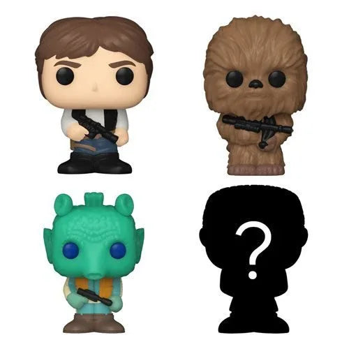 Star Wars Bitty Pop Han Solo Mini Figure Set Collection - ToylandEU