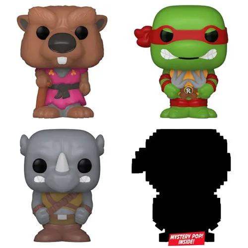 Funko Bitty Pop! Teenage Mutant Ninja Turtles Comics Mini-Figure 4-Pack - Select Set(s) - ToyShnip