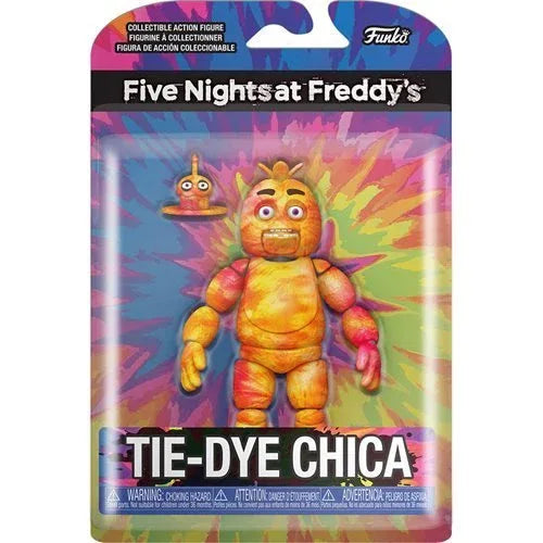 Five Nights At Freddy's Tie Dye Chica Collectible Action Figure - ToylandEU