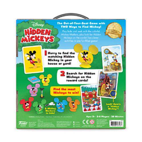 Disney Hidden Mickeys Game By Funko Dual Activity Card Game