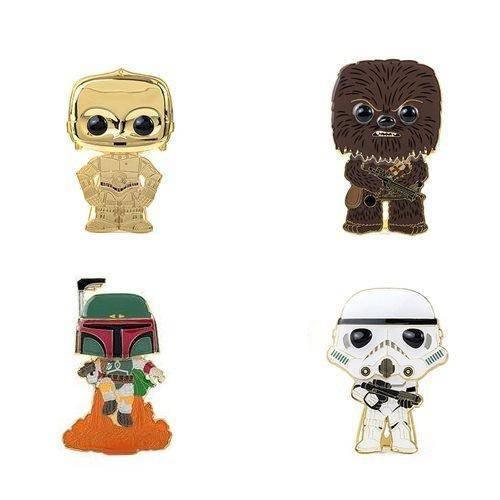 Star Wars Pop Enamel Pin Collection Figures Exclusive - ToylandEU