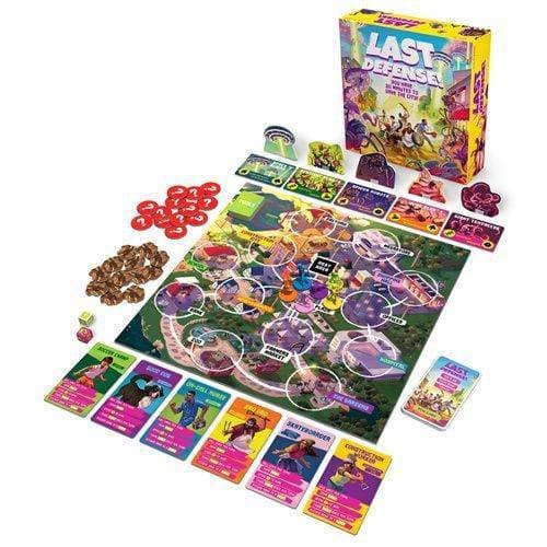 Cooperative Board Game Last Defense Save The City Fast