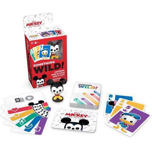 Mickey Mouse Something Wild Card Game Earn Special Powers