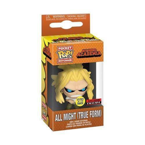 My Hero Academia Pocket Pop Keychain Glow In The Dark - ToylandEU