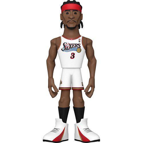NBA Legends Gold Vinyl Figure Allen Iverson Limited Edition - ToylandEU