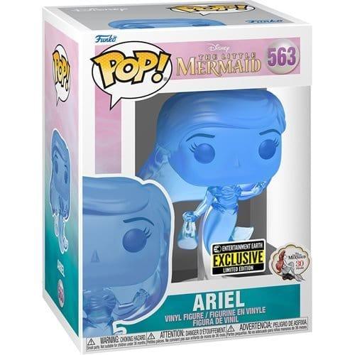 Disney Ariel Pop Vinyl Blue Translucent Entertainment Earth Exclusive - ToylandEU