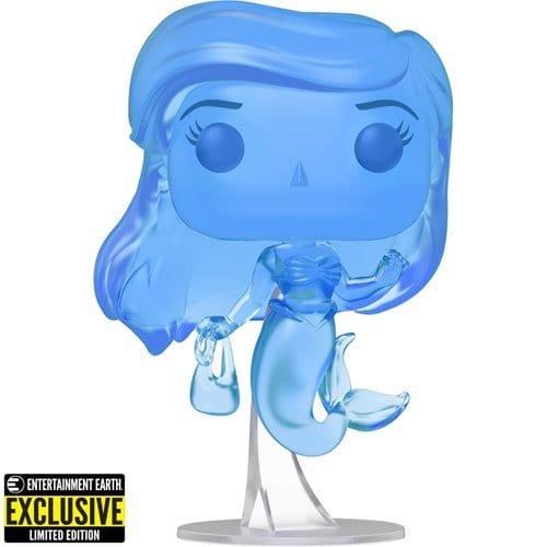 Disney Ariel Pop Vinyl Blue Translucent Entertainment Earth Exclusive - ToylandEU