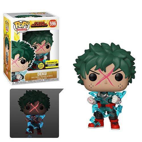 Funko Pop! 596 - Animation - My Hero Academia Deku Full Cowl GITD Vinyl Figure EE Exclusive - ToylandEU