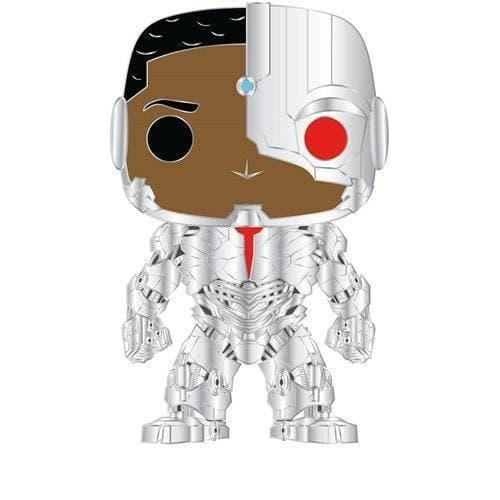 Justice League Funko Pop Enamel Pin With Crown Stand - ToylandEU