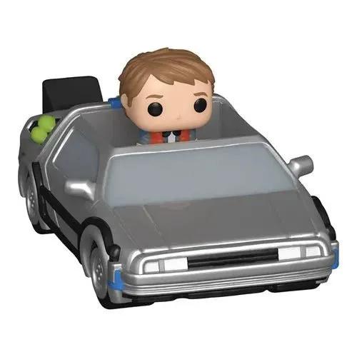 Funko Pop! Ride Bitty Back to the Future Marty McFly and Time Machine - ToyShnip