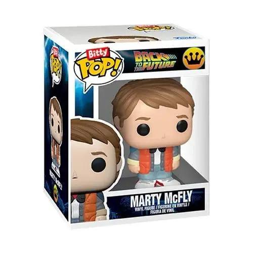 Funko Pop! Ride Bitty Back to the Future Marty McFly and Time Machine - ToyShnip