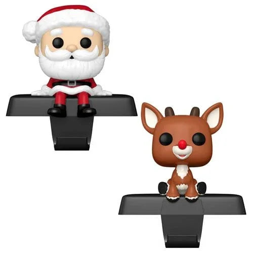 Rudolph Edge-Sitter Stocking Holder Keeps Stockings Secure - ToylandEU