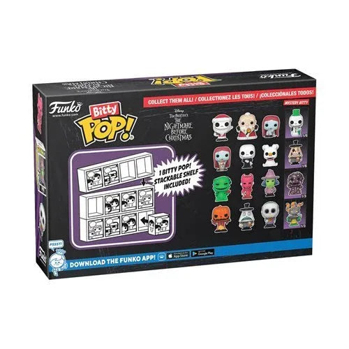 Nightmare Before Christmas Bitty Pop Mini Figures 4 Pack - ToylandEU