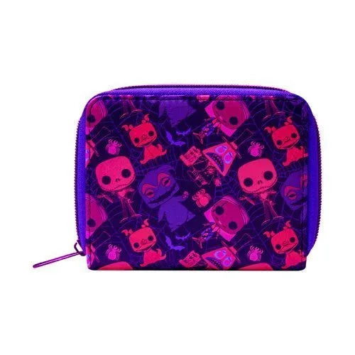 Nightmare Before Christmas Black Light Zip Wallet Collectible - ToylandEU
