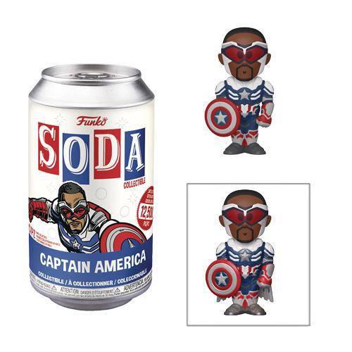 Funko Vinyl Soda Figure Captain America Limited Edition - ToylandEU