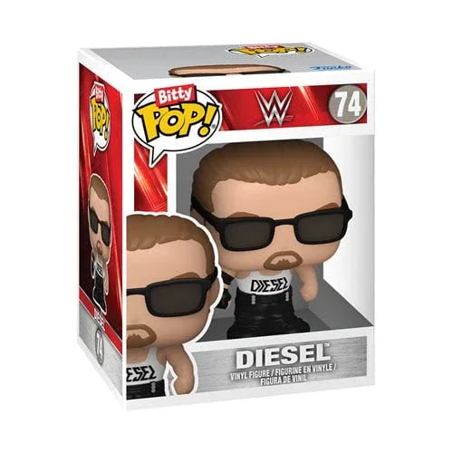 WWE Bitty Pop Mini Figure 4 Pack Exclusive Collectible Set - ToylandEU
