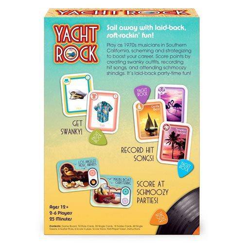 Yacht Rock Board Game For Swanky Careers And Hit Songs