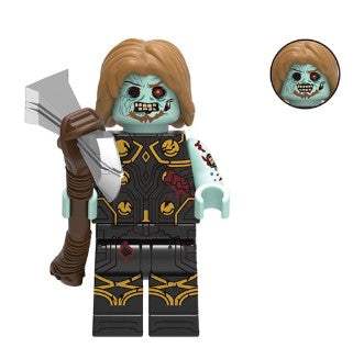 Zombie Thor | Custom Minifigure | ABS Plastic