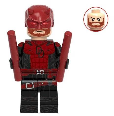 Daredevil | Custom Minifigure | ABS Plastic | Version 2