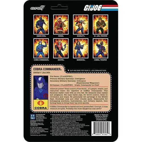 GI Joe ReAction Figure Three Quarter Inch Retro Collectible - ToylandEU