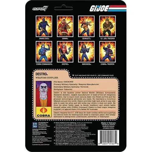 GI Joe ReAction Figure Three Quarter Inch Retro Collectible - ToylandEU