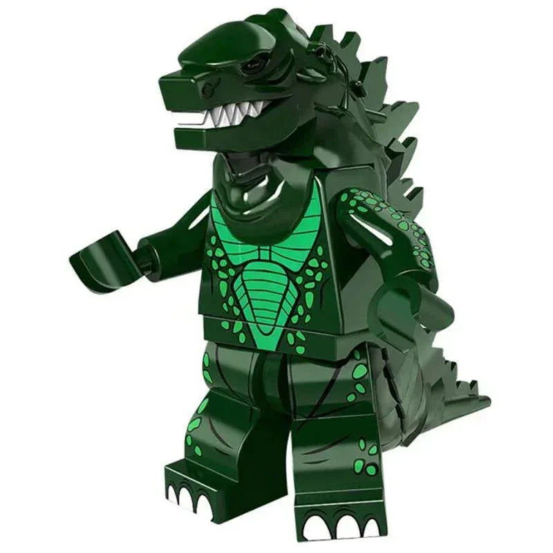 Godzilla Green Kaiju Lego Minifigures Custom Toys - ToylandEU