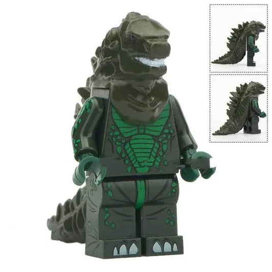 Godzilla Green Kaiju Lego Minifigures Custom Toys - ToylandEU