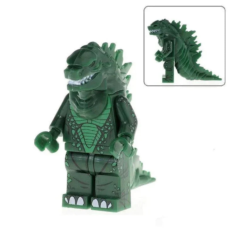Godzilla Green Kaiju Lego Minifigures Custom Toys - ToylandEU