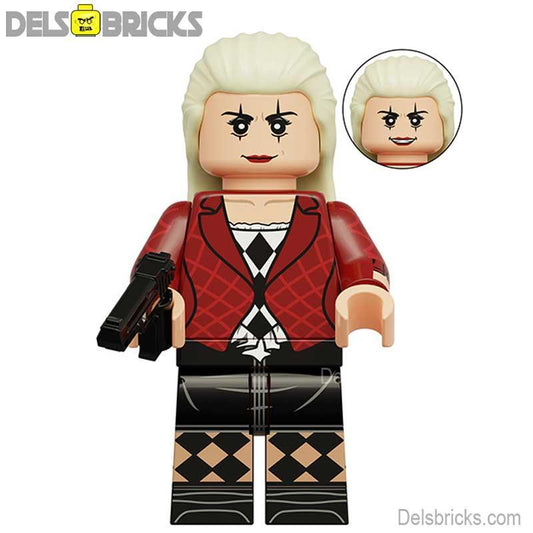 Harley Quinn from Joker 2 lady gaga Lego Minifigures Custom Toys 2 - ToylandEU