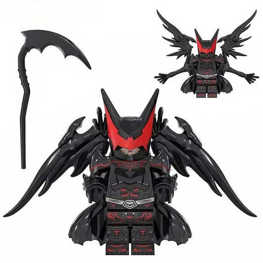 Hellbat Batman LEGO Compatible Minifigure – DC Custom Collectible - Minifigure Toys