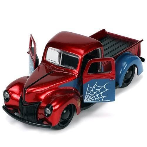 Spider Man Ford Pickup Die Cast Metal Car 1:32 Scale - ToylandEU