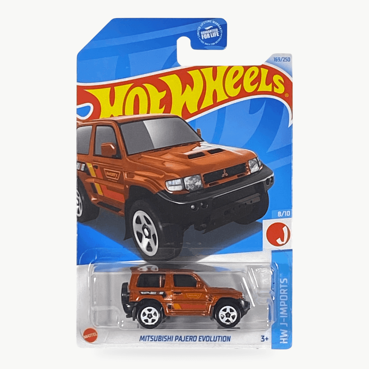 Hot Wheels Mitsubishi Pajero Evolution | Metalflake Burnt Orange | Limited 169 250