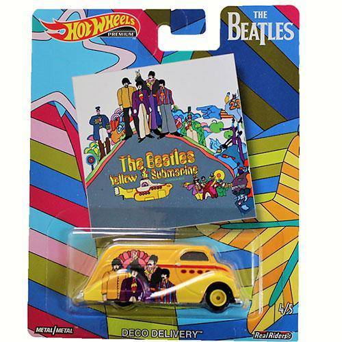 Hot Wheels Beatles Pop Culture Collectible Cars Limited Edition