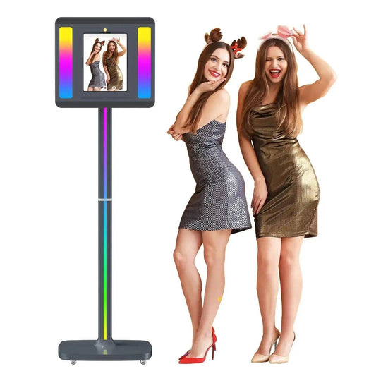  iPad Photo Booth Portable With RGB Lights Remote Metal -  ToylandEU™