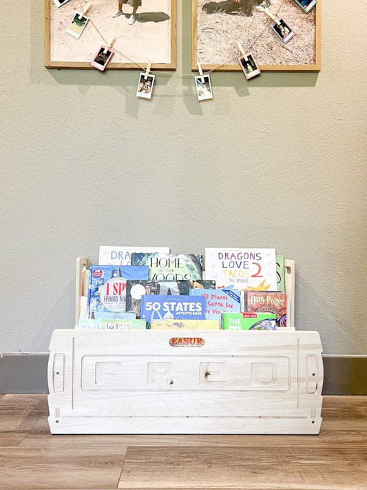 Truck Bookshelf | Baltic Birch Plywood | Pre Sanded Finish | Kids Room Decor