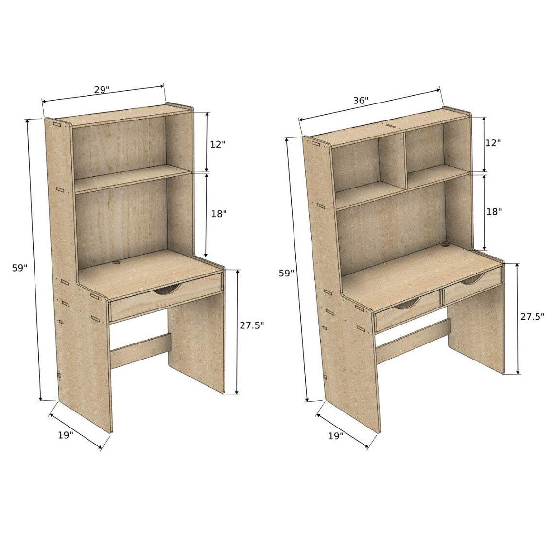 Wall Desk | Wall Mounted | Children