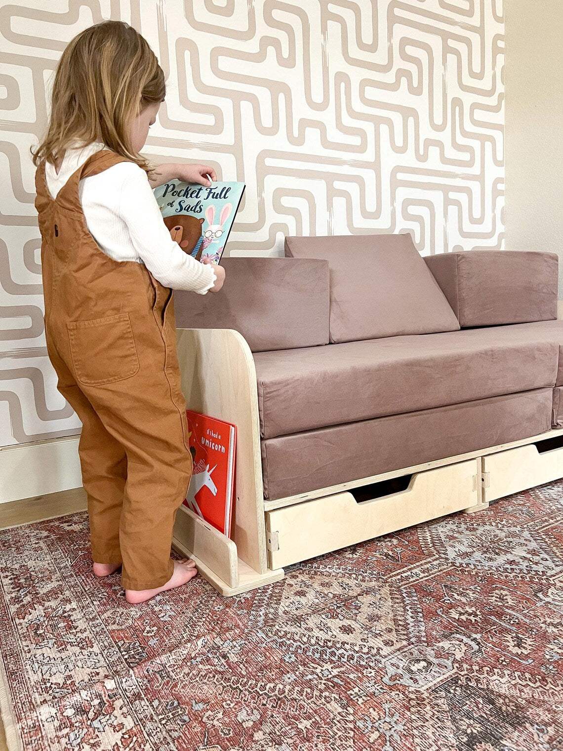 Ronan Play Cushion Couch | Fits Kids Couch Cushions