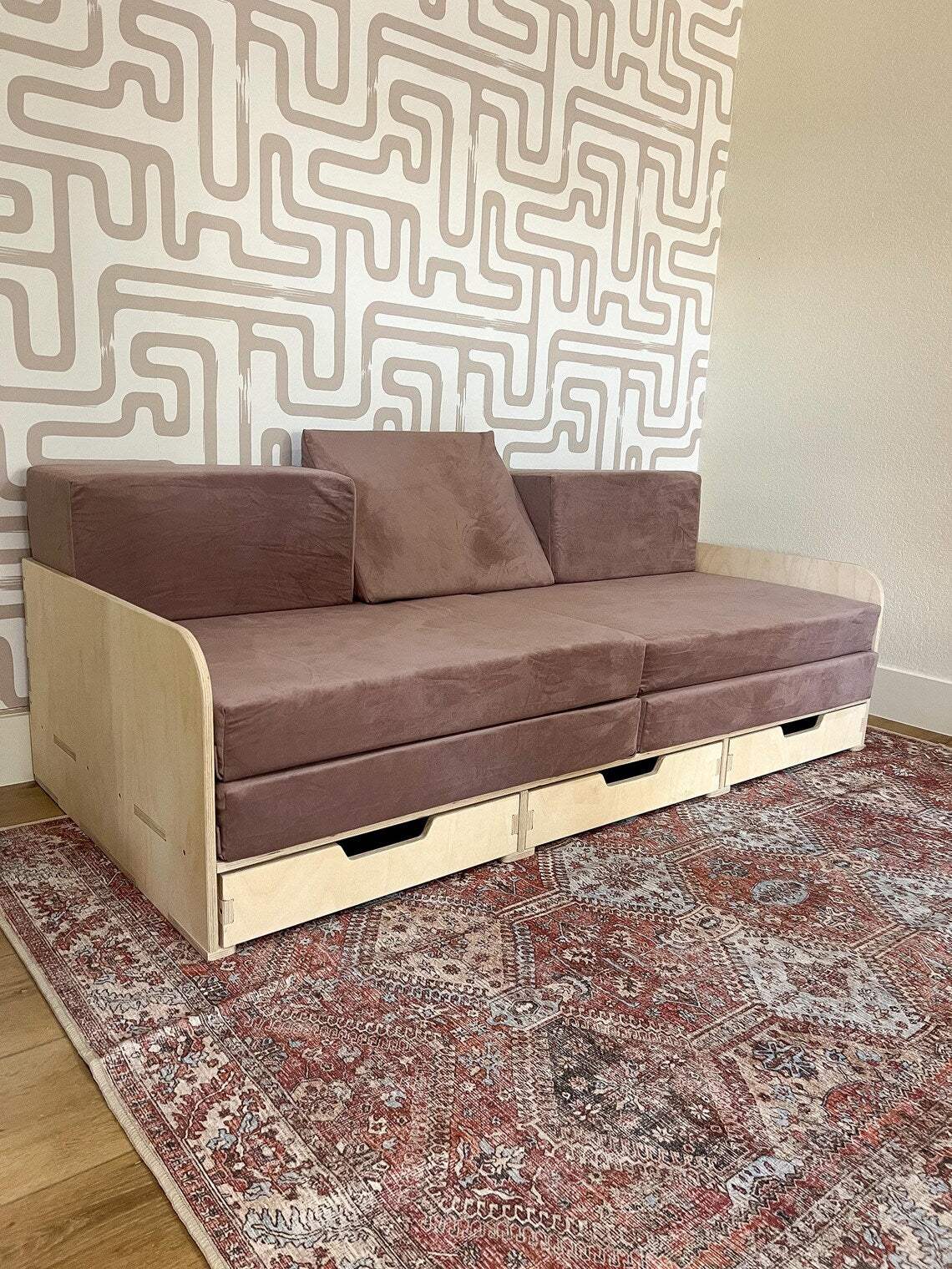 Ronan Play Cushion Couch | Fits Kids Couch Cushions